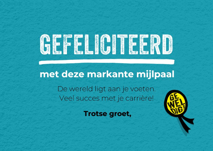 PhD gepromoveerd kaart- hello doctor | Kaartje2go