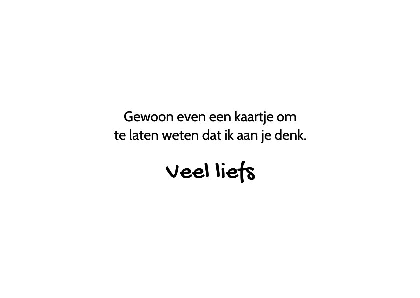 Sterkte kaart- Ik denk aan je met denkwolk | Kaartje2go