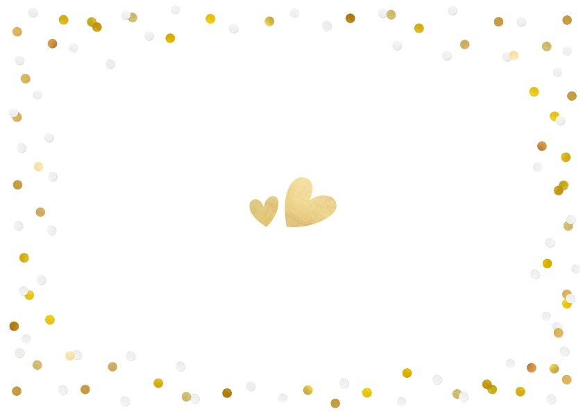 Vrolijke confetti kaart- wil je mijn getuige | Kaartje2go