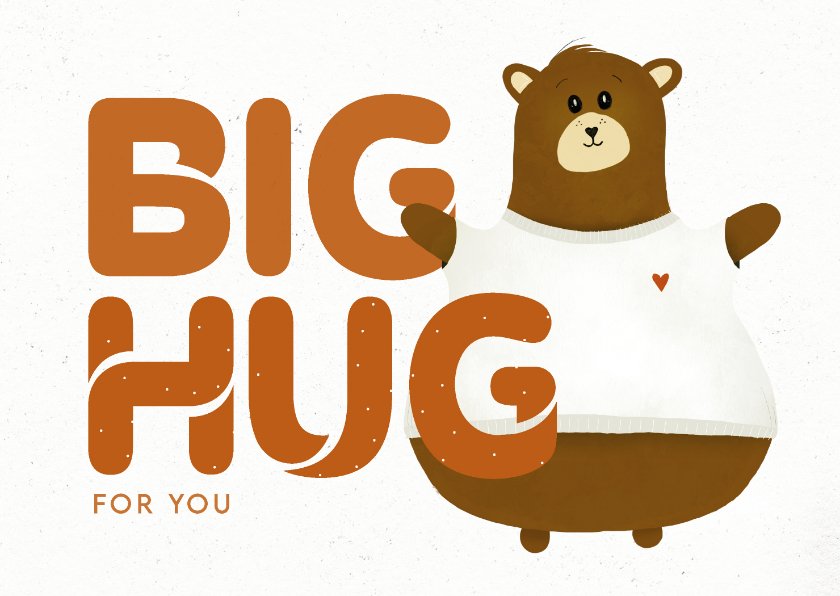 wenskaart-met-grote-beer-big-hug-for-you-kaartje2go