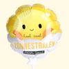 Mini ballon ‘Zonnestralen’ met kaarthouder 2
