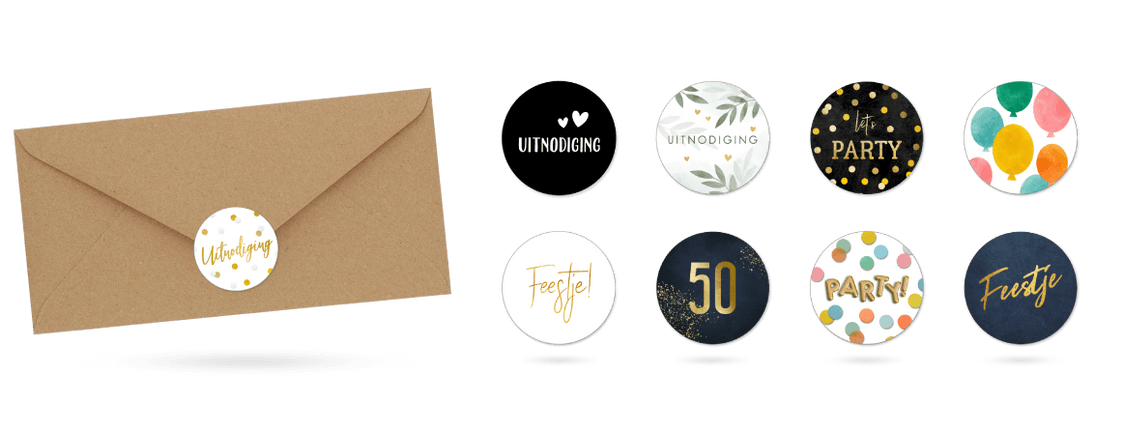 57-delige Verjaardagsdecoratieset, met 12 stuks verjaardagsuitnodigingen bijpassende enveloppen, taartopzetstuk voor feestdecoraties