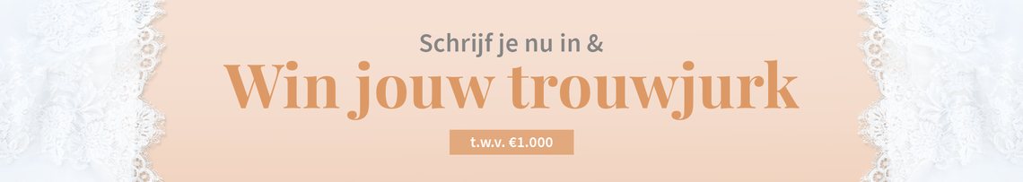 Win jouw trouwjurk