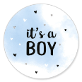 Sluitzegel it's a boy jongen