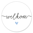 Sluitzegel welkom jongen