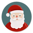 kerstman sluitzegel