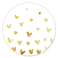 Sluitzegel gouden hartjes