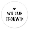 Sluitzegel wij gaan trouwen