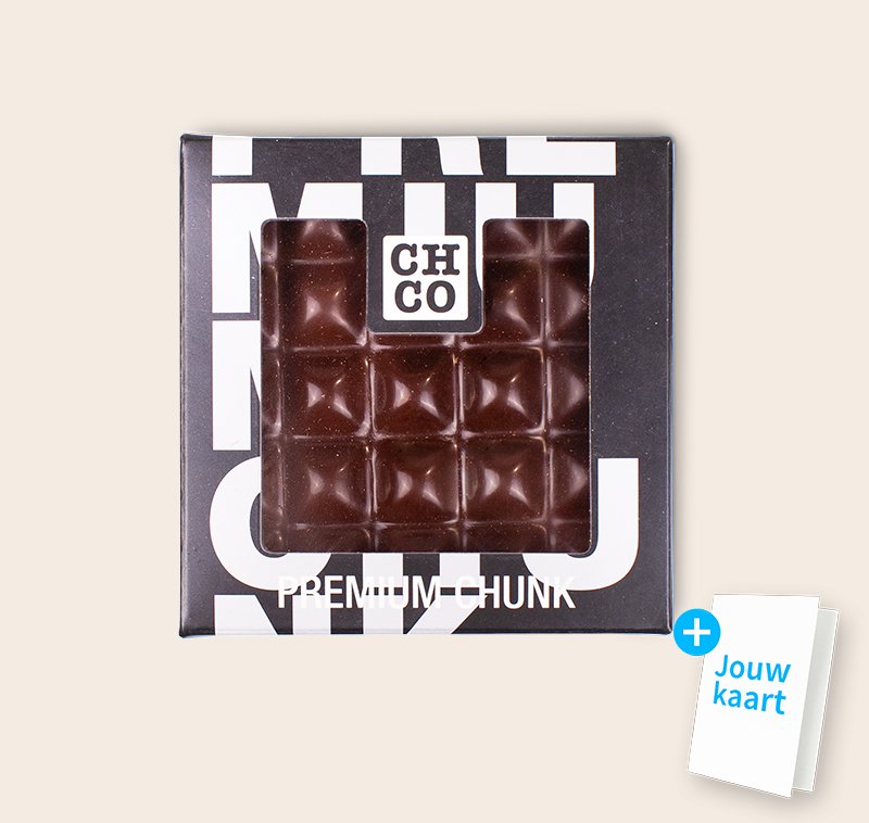 Chocolade chunk puur
