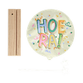 Mini ballon ‘Hoera!’ met kaarthouder 2