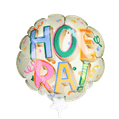 Mini ballon ‘Hoera!’ met kaarthouder 3