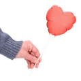 Mini ballon hart 3
