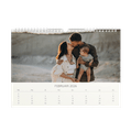 Gepersonaliseerde jaarkalender (liggend) 2