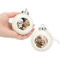 Gepersonaliseerde kerstbal set 3