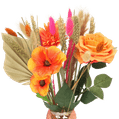 Boeket zijdebloemen fleurig 3