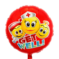 Heliumballon smileys 'Get well!' 1