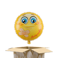 Heliumballon smiley 'Beterschap' 2