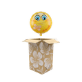 Heliumballon smiley 'Beterschap' 3