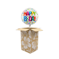 Heliumballon 'Happy B-Day' stippen 3
