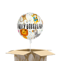 Heliumballon dieren 'Happy Birthday!' 2