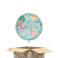 Heliumballon zeemeermin 'Happy Birthday' 2