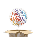 Heliumballon 'Proud of you!' 2