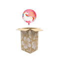 Heliumballon eenhoorn 'Happy Birthday' 3