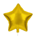 Heliumballon ster goud 1