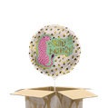 Heliumballon panter 'Happy Birthday' 2