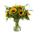Zonnebloemen boeket 1