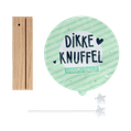 Mini ballon ‘Dikke knuffel’ met kaarthouder 2