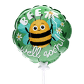 Mini ballon ‘Bee well soon’ met kaarthouder 2