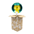 Heliumballon kat met feesthoedje 3