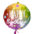 Heliumballon ‘Happy Birthday!’ 1
