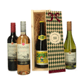 Kerst wijnkist met logo 1