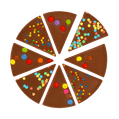Chocoladetaartje groot 3