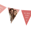 Valentijn slinger met foto’s 2