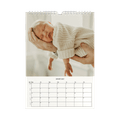 Gepersonaliseerde jaarkalender (staand) 2