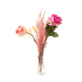 Zijden bloemen roze 1