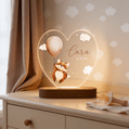 Lampje met naam (hart) 1