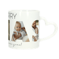 Kerstmok met hartvormig oor personaliseren 1