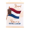 Gepersonaliseerde poster ‘Geslaagd’ 1