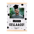 Gepersonaliseerde poster ‘Geslaagd’ 2