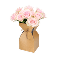 Verse roze brievenbusrozen 1