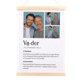 Gepersonaliseerde Vaderdag poster 1