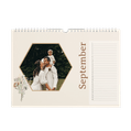 Gepersonaliseerde verjaardagskalender (liggend) 4