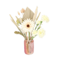 Boeket zijdebloemen wit 1