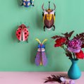 3D wanddecoratie lieveheersbeestje  3