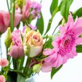 Roze brievenbusboeket 3