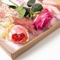Zijden bloemen roze 5